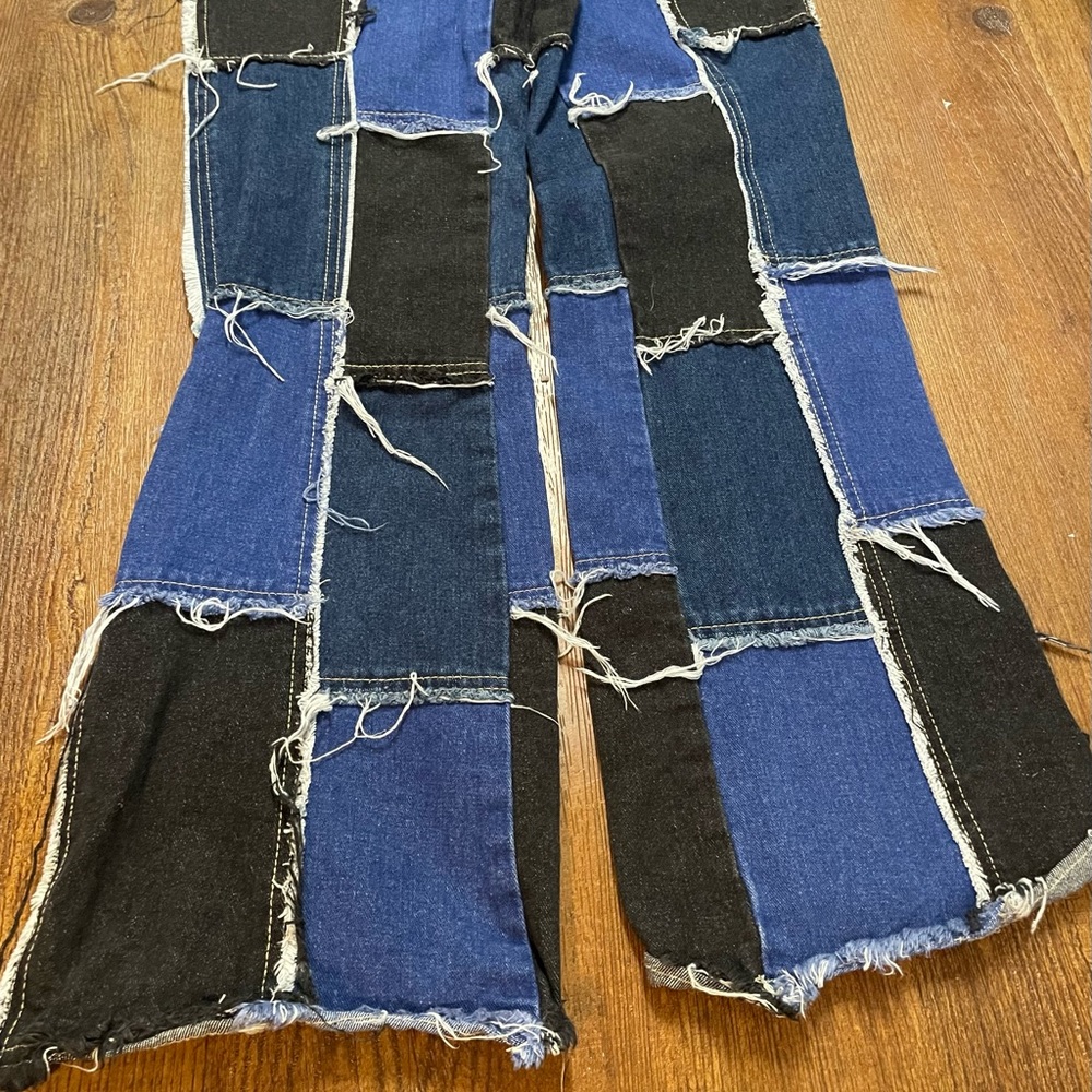 Shein Patchwork Jeans - image 2